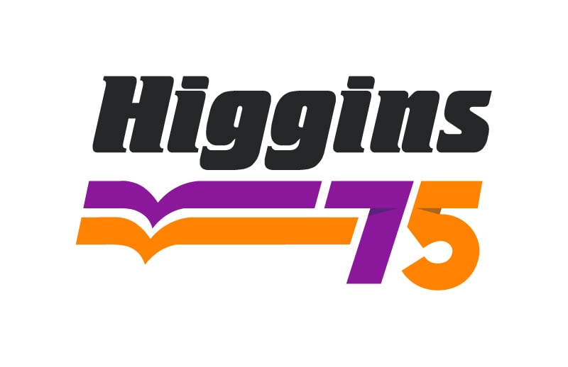 Higgins 75 logo