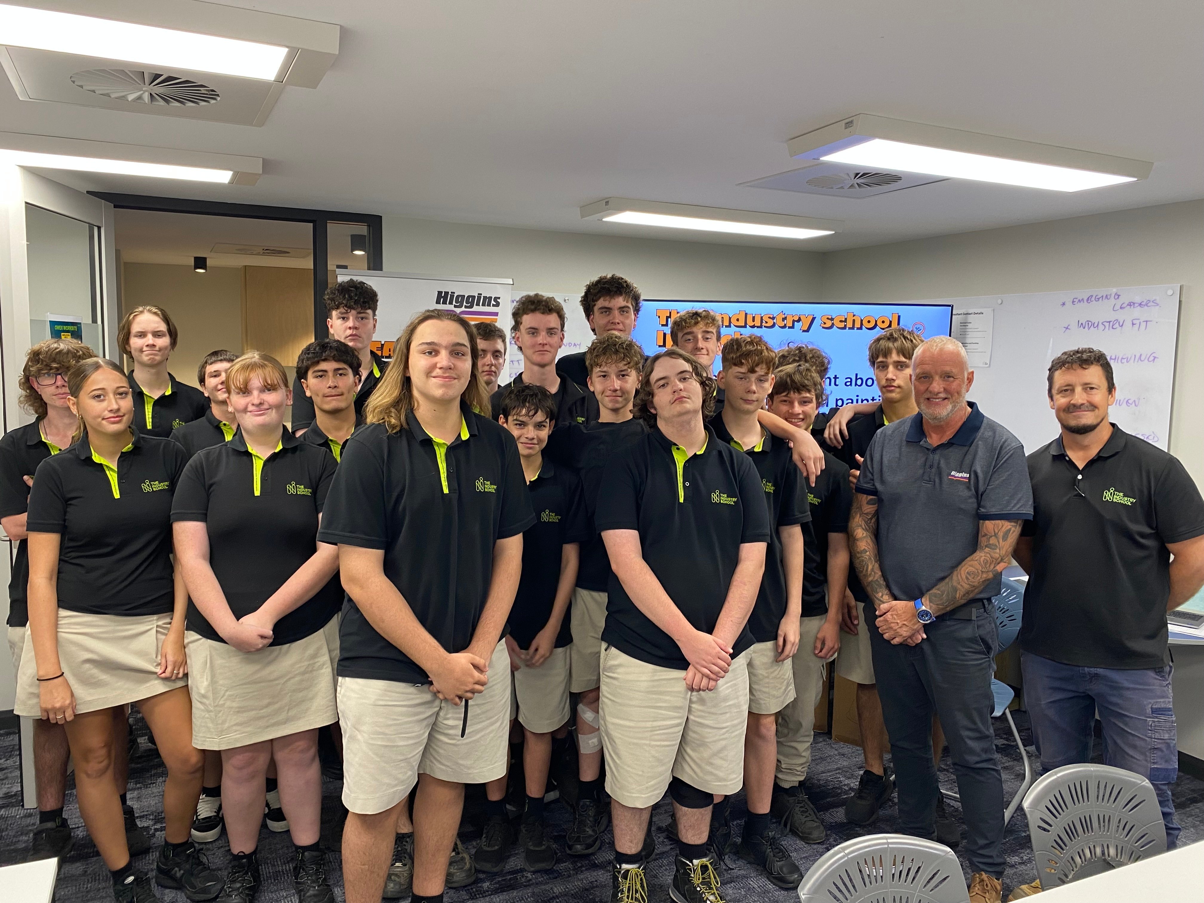 Higgins School Visit The Industry School
