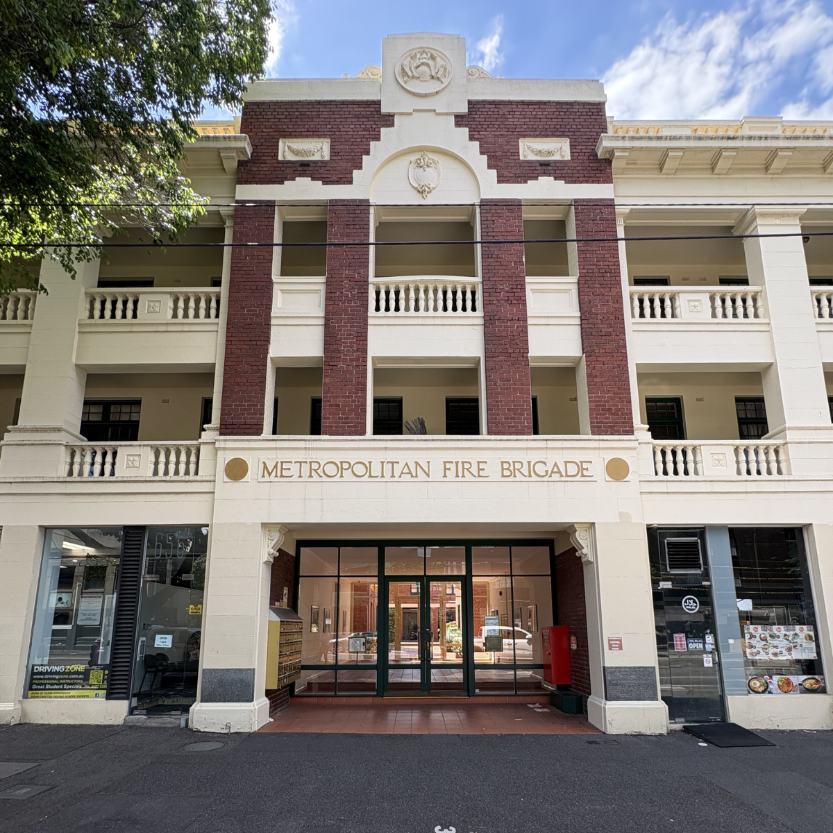 Aerial view of Blacktown International Sports Park after exterior repaint by Higgins Coatings