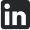 LinkedIn logo dark