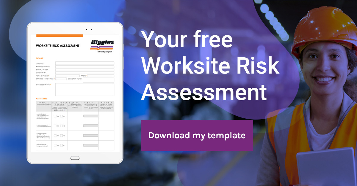 Worksite Risk Assessment Template